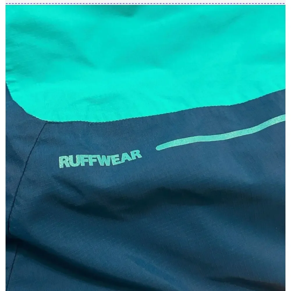 Ruffwear Vert Jacket Insulated Vest Winter Aurora Teal Blue Large